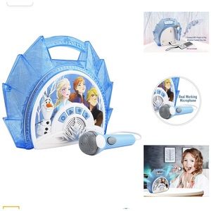 - Frozen 2 Sing Along Boombox with Microphone, Built in Music, Flashing Light*